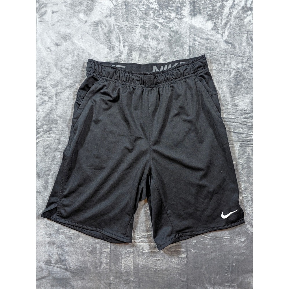 Nike Mens Dri-FIT Training Shorts Black Athletic Gym Running Small RN56323